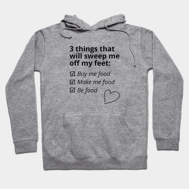 Food lover Hoodie by KarenRe